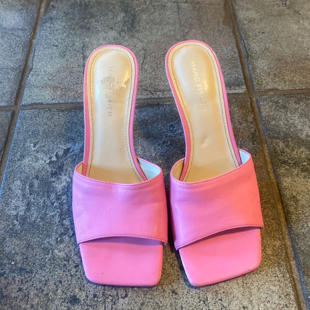 Pink Marc Fisher Heels 8.5